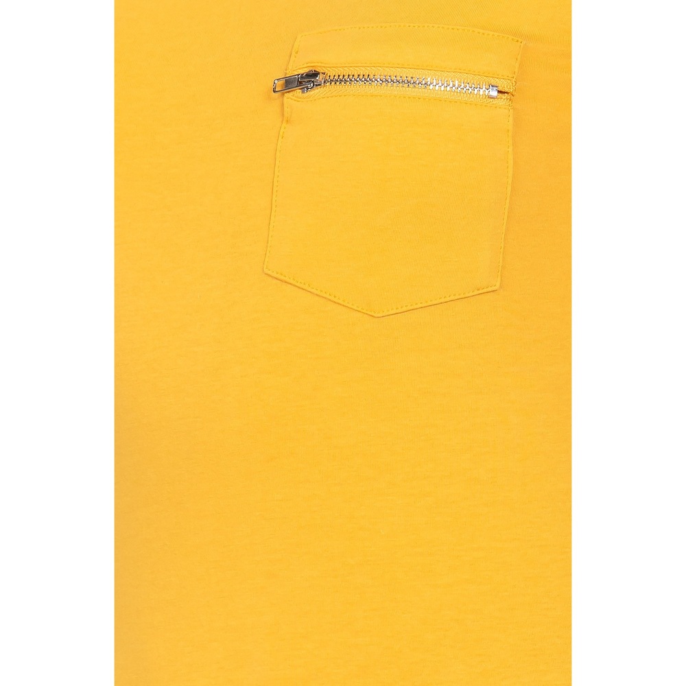 Short Slv Top W/zipper Pocket - Picture 4 of 6